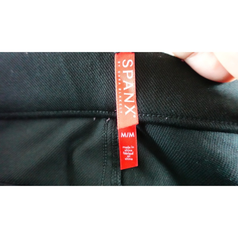 SPANX By Sara Blakely Jean-ish Jeanish Ankle Leggings Jeggings Black, size M - Picture 7 of 13